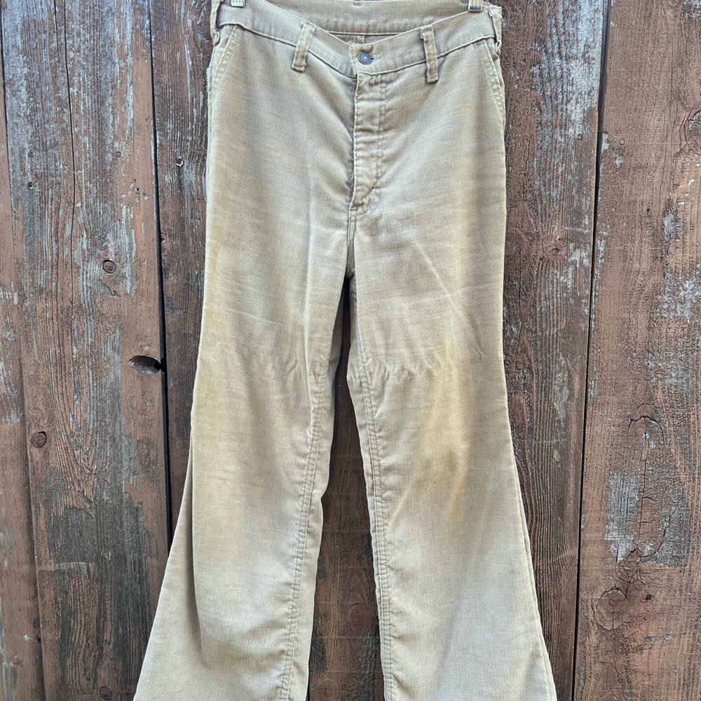 Levi's Tan Wide Leg Jumpsuit